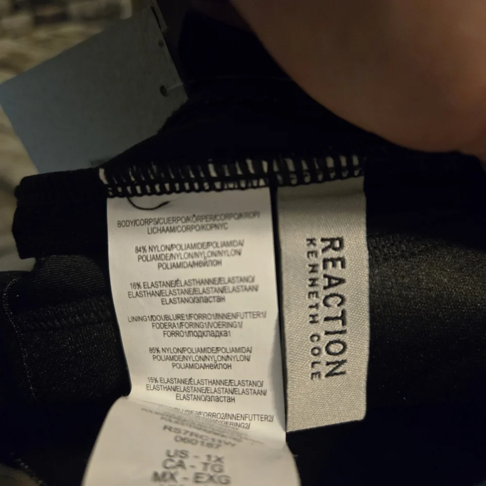 Kennith Cole One Piece Pattern Swim Suit- Plus Size - Picture 4 of 6